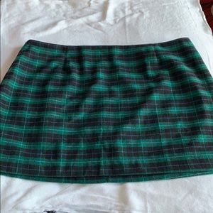 Plaid Skirt